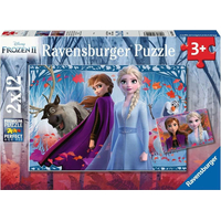 RAVENSBURGER Puzzle Ľadové kráľovstvo 2, 2x12 dielikov
