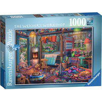 RAVENSBURGER Puzzle Tkáčovská dielňa 1000 dielikov