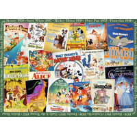 RAVENSBURGER Puzzle Filmové plagáty Disney 1000 dielikov