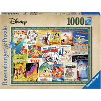 RAVENSBURGER Puzzle Filmové plagáty Disney 1000 dielikov