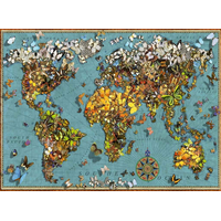 RAVENSBURGER Puzzle Motýlí svet 500 dielikov