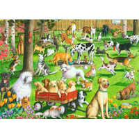 RAVENSBURGER Puzzle Psí park XXL 500 dielikov