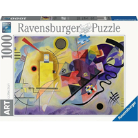 RAVENSBURGER Puzzle Art Collection: Žltá, červená, modrá 1000 dielikov