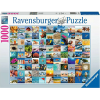 RAVENSBURGER Puzzle 99 okamihov pri mori 1000 dielikov