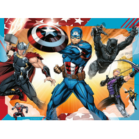 RAVENSBURGER Puzzle Avengers: Najmocnejší hrdinovia krajiny 4v1 (12,16,20,24 dielikov)