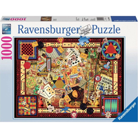 RAVENSBURGER Puzzle Nostalgické hry 1000 dielikov