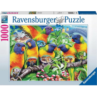 RAVENSBURGER Puzzle Krajina papagájov 1000 dielikov