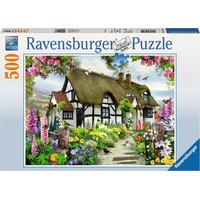 RAVENSBURGER Puzzle Očarujúce domček 500 dielikov