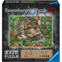 RAVENSBURGER Únikové EXIT puzzle V skleníku 368 dielikov