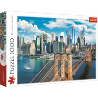 TREFL Puzzle Brooklynský most, New York, USA 1000 dielikov