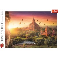 TREFL Puzzle Starobylý chrám v Barme 1000 dielikov