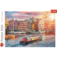 TREFL Puzzle Amsterdam, Holandsko 500 dielikov