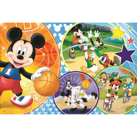 TREFL Puzzle Mickey Mouse športuje MAXI 24 dielikov