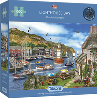 GIBSONS Puzzle Zátoka s majákom 1000 dielikov