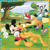 TREFL Puzzle Mickey Mouse a priatelia 3v1 (20,36,50 dielikov)