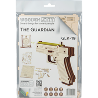 WOODEN CITY 3D puzzle Pištoľ Guardian GLK-19, 30 dielov