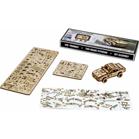WOODEN CITY 3D puzzle Superfast Police Car