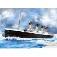 WOODEN CITY Drevené puzzle Titanic 2v1, 505 dielikov EKO