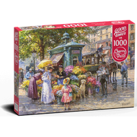 CHERRY PAZZI Puzzle Kvetinový trh 1000 dielikov