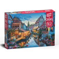 CHERRY PAZZI Puzzle Stretnutie v kaviarni 2000 dielikov