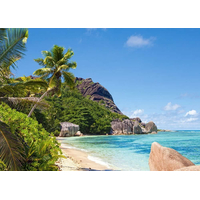 CASTORLAND Puzzle Tropická pláž, Seychely 3000 dielikov