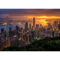 ENJOY Puzzle Hongkong za úsvitu 1000 dielikov
