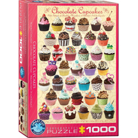 EUROGRAPHICS Puzzle Čokoládové tortičky (Cupcakes) 1000 dielikov