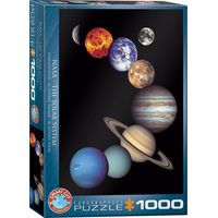 EUROGRAPHICS Puzzle NASA - Slnečná sústava 1000 dielikov