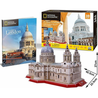 CUBICFUN 3D puzzle National Geographic: Katedrála svätého Pavla 107 dielikov