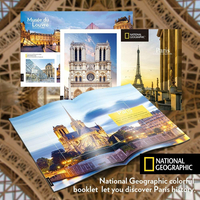 CUBICFUN 3D puzzle National Geographic: Katedrála Notre-Dame 128 dielikov