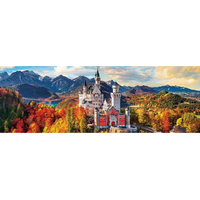 EUROGRAPHICS Panoramatické puzzle Zámok Neuschwanstein, Nemecko 1000 dielikov