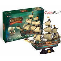 CUBICFUN 3D puzzle Plachetnica San Felipe 248 dielikov