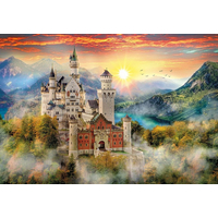 CLEMENTONI Puzzle Zámok Neuschwanstein 2000 dielikov