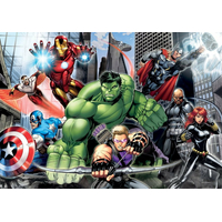 CLEMENTONI Puzzle Avengers: Pripravení na boj MAXI 104 dielikov