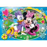 CLEMENTONI Puzzle Minnie a Daisy: Na výlete MAXI 104 dielikov