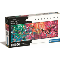 CLEMENTONI Panoramatické puzzle Disney večierok 1000 dielikov