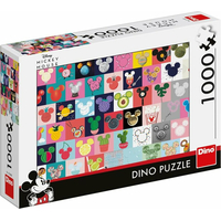 DINO Puzzle Mickeyho uši 1000 dielikov