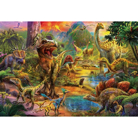 EDUCA Puzzle Územie dinosaurov 1000 dielikov