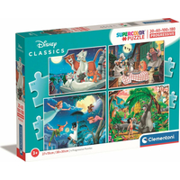 CLEMENTONI Puzzle Disney Classics 4v1 (20+60+100+180 dielikov)