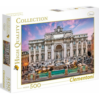 CLEMENTONI Puzzle Fontána di Trevi, Taliansko 500 dielikov