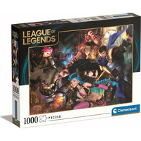 CLEMENTONI Puzzle League of Legends: Šampióni 1000 dielikov