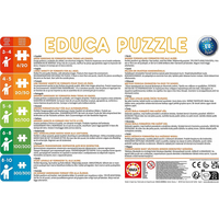 EDUCA Puzzle Starostlivosť o kone 2x48 dielikov