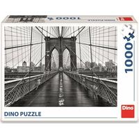 DINO Puzzle Čiernobiely New York 1000 dielikov