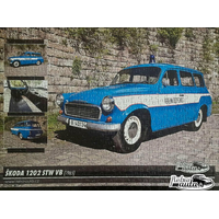 RETRO-AUTA Puzzle č. 17 Škoda 1202 STW VB (1965) 500 dielikov