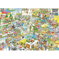 JUMBO Puzzle JvH Prázdninový veľtrh 1000 dielikov