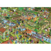 JUMBO Puzzle JvH Zeleninová záhrada 1000 dielikov