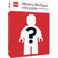 CHRONICLE BOOKS Mini Puzzle LEGO® Mystery Minifigúrka (Red Edition) 126 dielikov