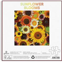 GALISON Štvorcové puzzle Kvety slnečníc 500 dielikov