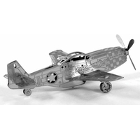 METAL EARTH 3D puzzle Lietadlo Mustang P-51