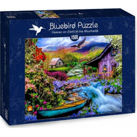 BLUEBIRD Puzzle Horský raj na zemi 1500 dielikov